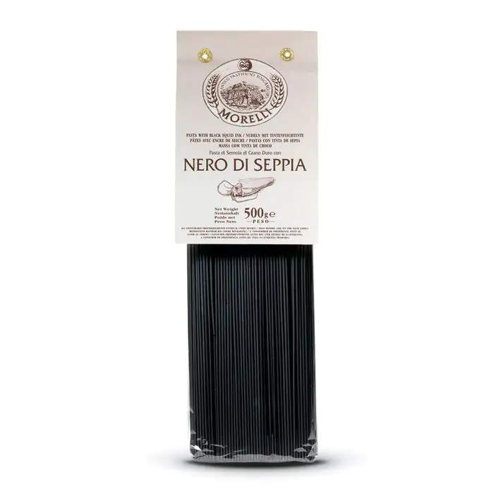 spaghetti-nero-seppia-pastificio-morelli Nero Spaghetti – Bild 1